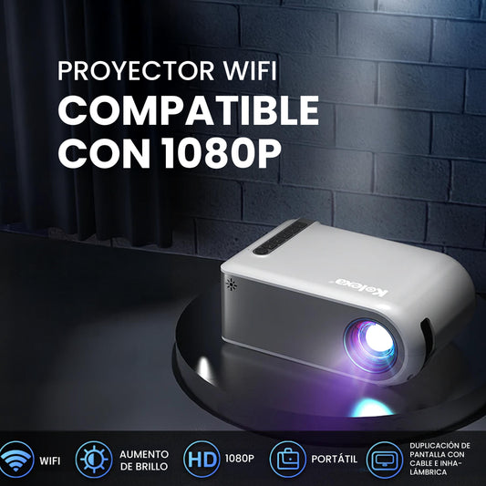 Mini Proyector WiFi Full HD 1080p Kolexa